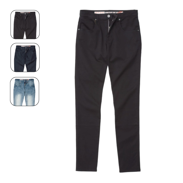 HYOD SMP003 SMART LEATHER PANTS ブラック ヒョウドウ スマート