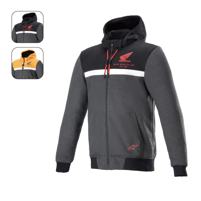 y݌Ɍ15OFFzApCX^[Y (4201323) HONDA CHROME STREET HOODIE WPbg AEgbg