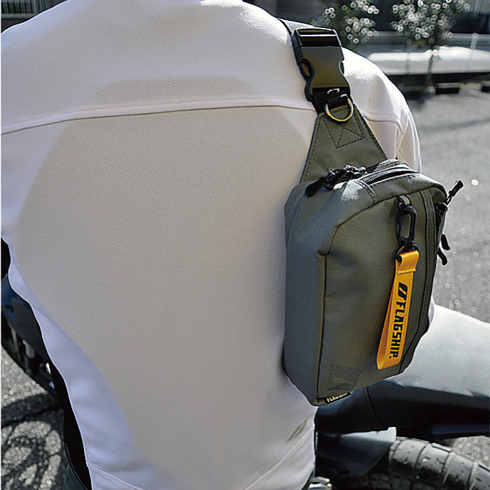 FLAGSHIP（バイク） フラッグシップ ボディーバッグ(FB-857) : 京都MC