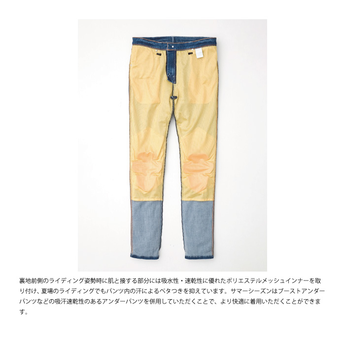 ヒョウドウ HYD544D D3O SPRINT FIT DENIM : 京都MC ヤフー店