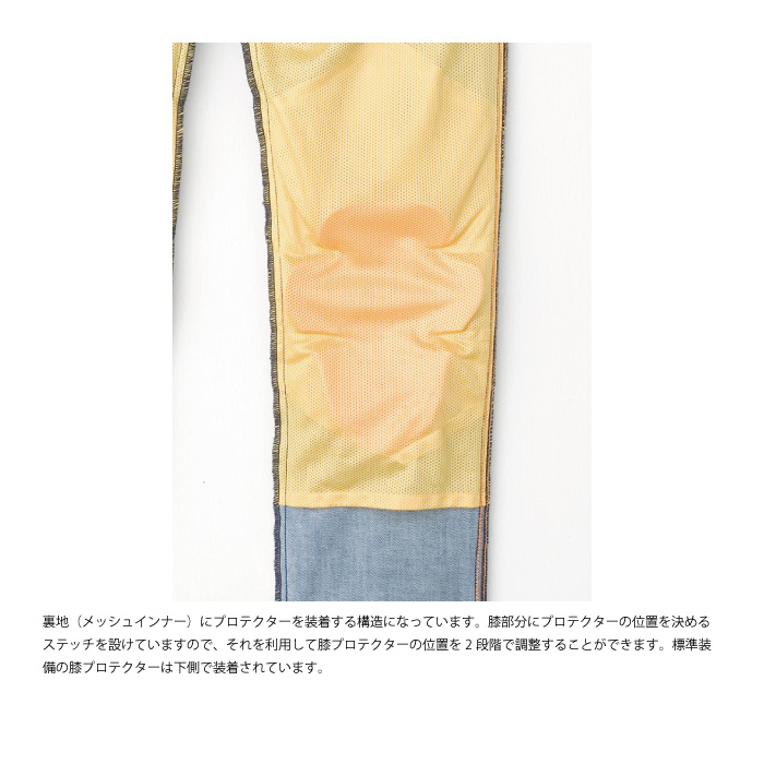 ヒョウドウ HYD544D D3O SPRINT FIT DENIM : 京都MC ヤフー店