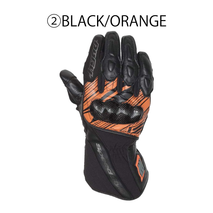 HYOD ST-X CORE WINTER GLOVES M ブラック/オレンジ ヒョウドウ HSG521N ST-X CORE WINTER GLOVES(LONG) : 京都MC