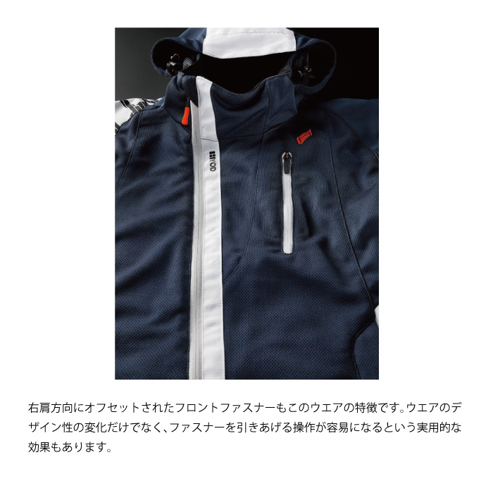 HYOD STJ041 MESH PARKA 春夏ウェア 未使用 - バイクウェア・装備