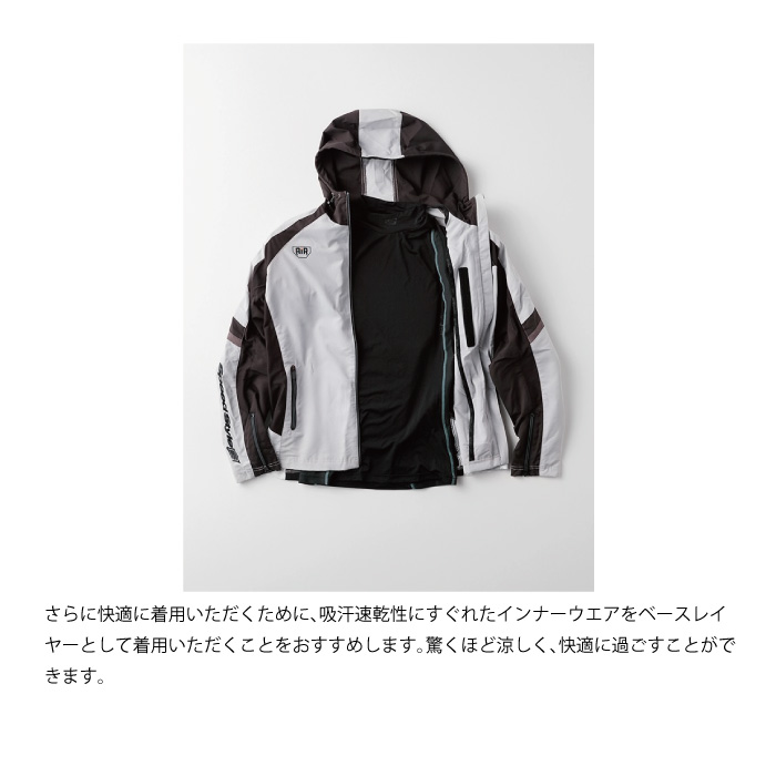 HYOD STJ317D ST-S UCHIMIZU D3O AIR COOL DRY MESH PARKA ウチミズ ジャケット : 70718 :  京都MC ヤフー店 - 通販 - Yahoo!ショッピング