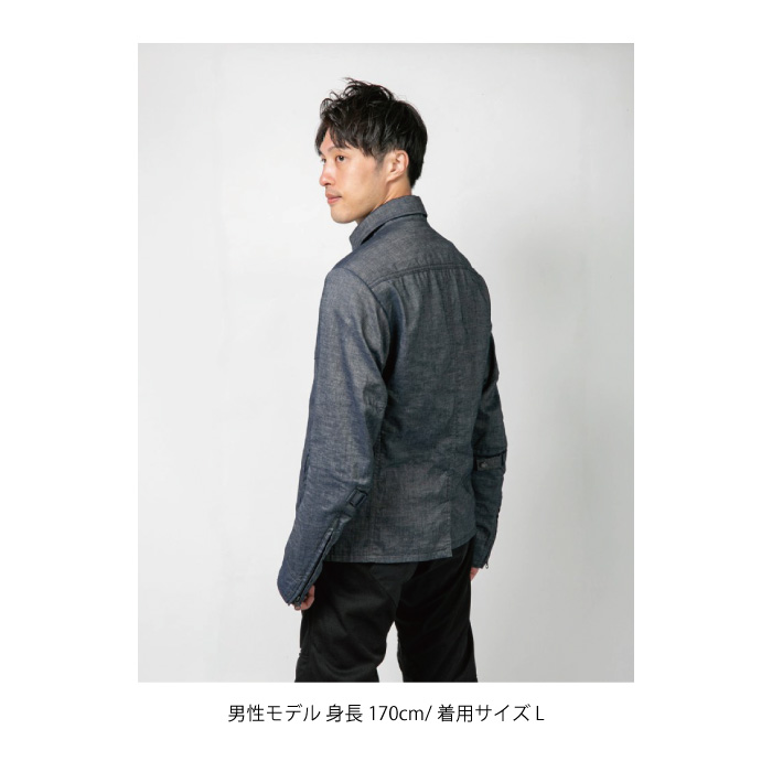 パワーエイジ PJ-23105 リネンシャツライダース : 京都MC ヤフー