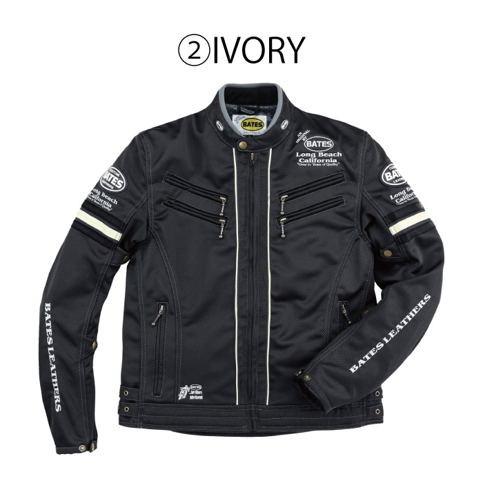BATES バイクジャケット XXL 黒 BATES ベイツ メッシュジャケット サイズ：XXL ジャケット