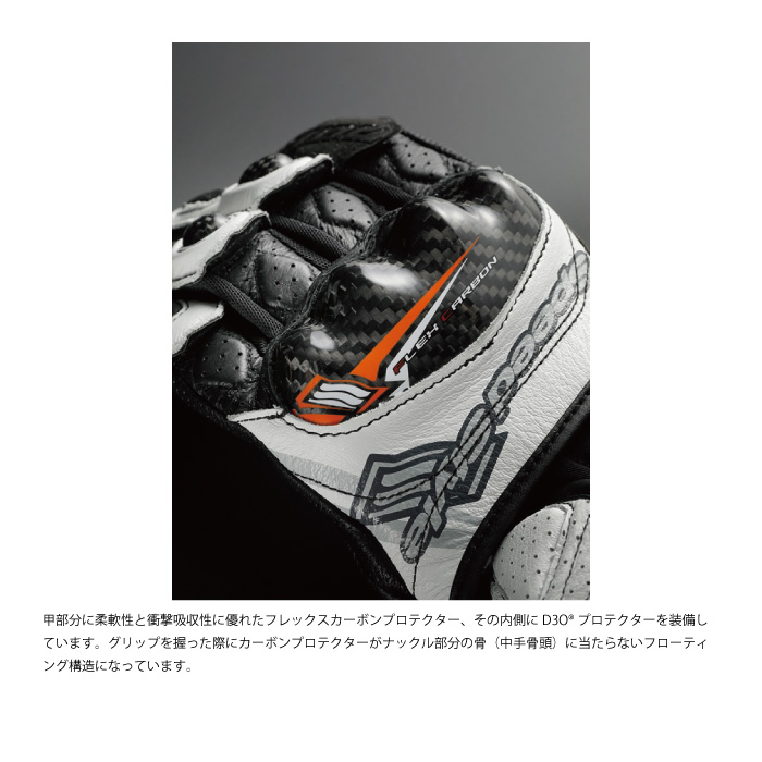 ヒョウドウ HSG016DS ST-X CORE D3O GLOVES(LONG) : 京都MC