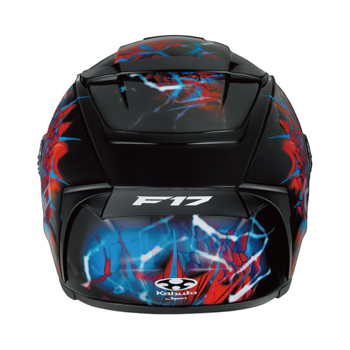 OGK カブト F-17 F17 トリックTRICK : ブラックブルー XL OGK Kabuto カブト F-17 TRICK ブラックブルー : 京都MC ヤフー店