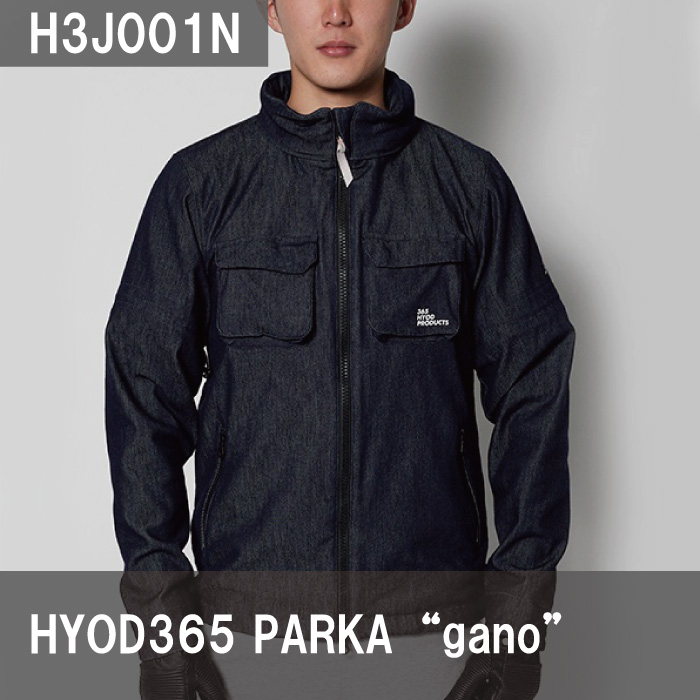 ヒョウドウ H3J001N HYOD365 PARKA gano