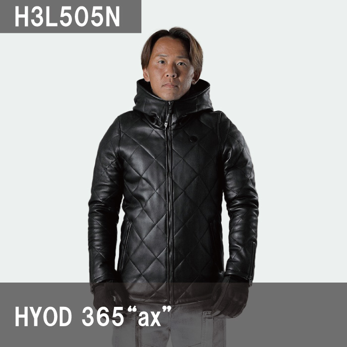 HYOD H3L505N BLACK HYOD 365 ax レザージャケット ヒョウドウ : 53866