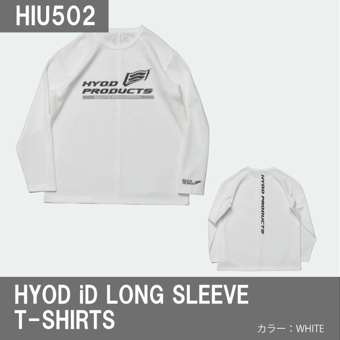 HYOD HIU502 HYOD iD LONG SLEEVE T-SHIRTS BLACK ロングスリーブTシャツ ヒョウドウ｜nankai-kyoto｜10