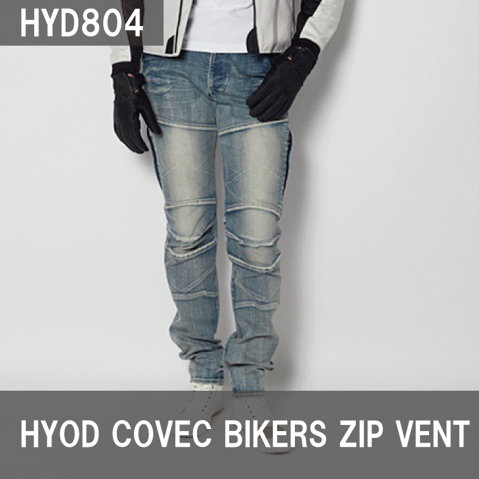 ヒョウドウ HYD804 HYOD COVEC BIKERS ZIP VENT パンツ｜nankai-kyoto｜02