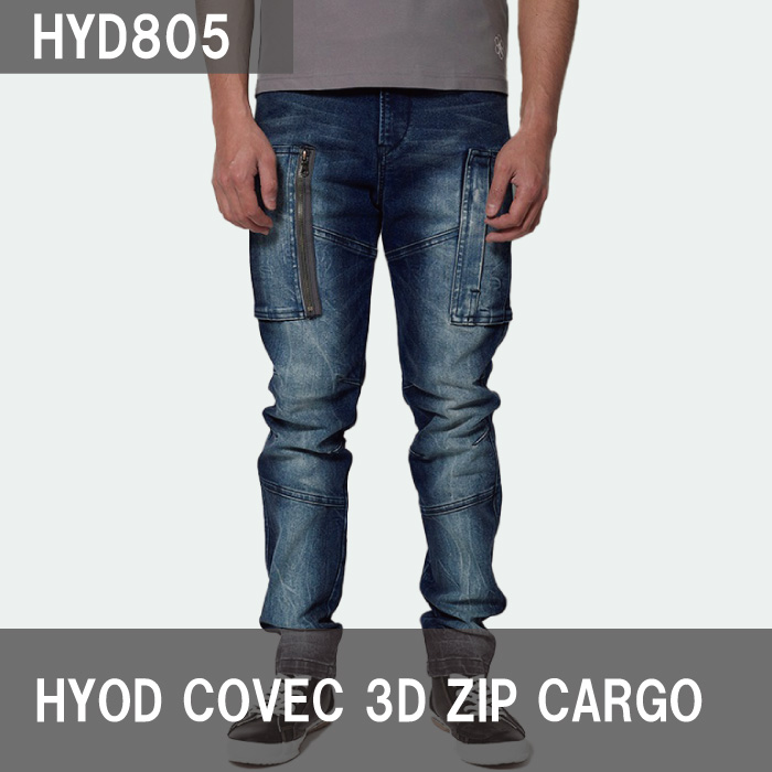 HYOD HYD805 HYOD COVEC 3D ZIP CARGO ヒョウドウ デニムパンツ