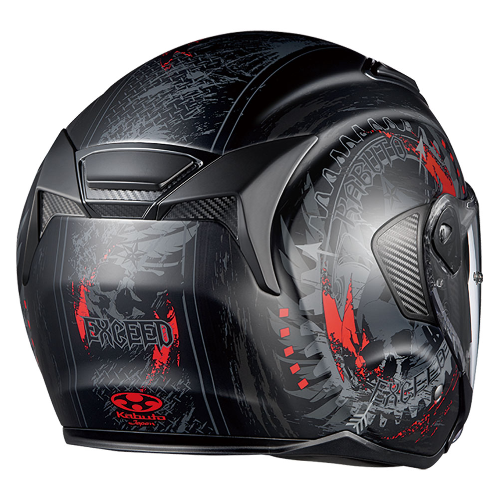 Kabuto マットブラック ジェットヘルメット　エクシード OGK Kabuto（オージーケーカブト） オープンフェイスヘルメット EXCEED