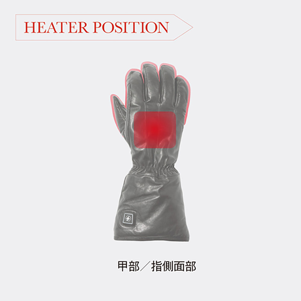 Heatech 12 V電熱グローブ S heat master ヒートマスター 楽天市場】ヒートマスター 12VヒートレザーグローブTYPE-2 LIDEF