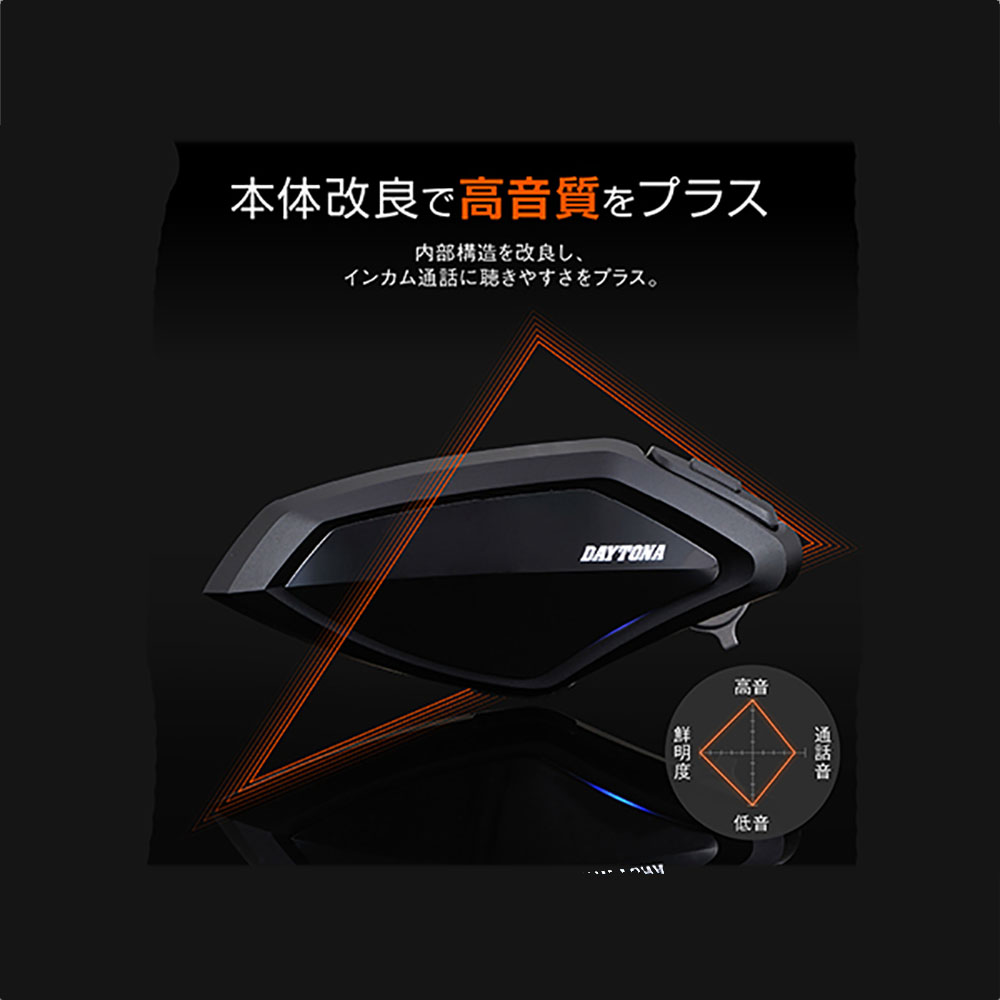 デイトナ DT-01+（6人通話）25028ブルートゥースインカム（1台） 51Cz5AQYKTL._UF350,350_QL50_.jpg