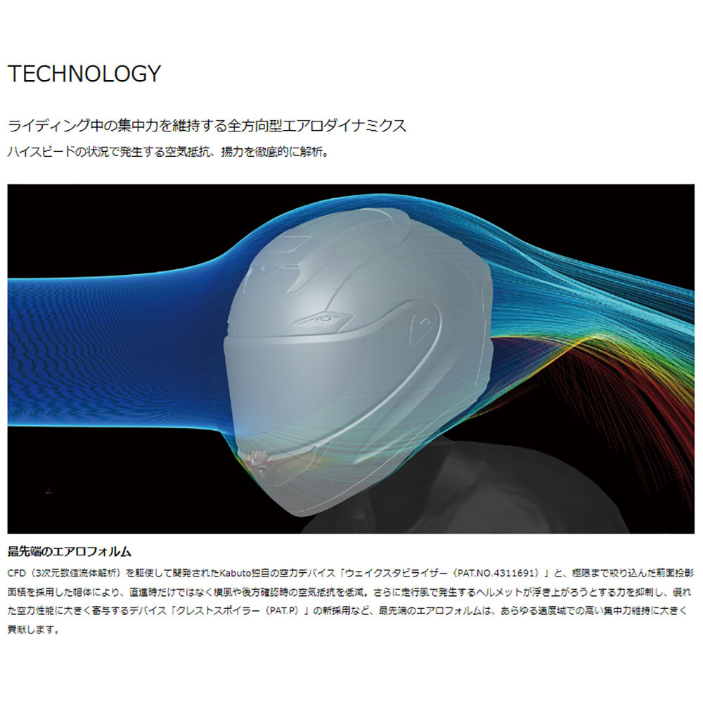 フルフェイス OGK Kabuto カブト F-17 NEBURA ネビュラ MFJ公認