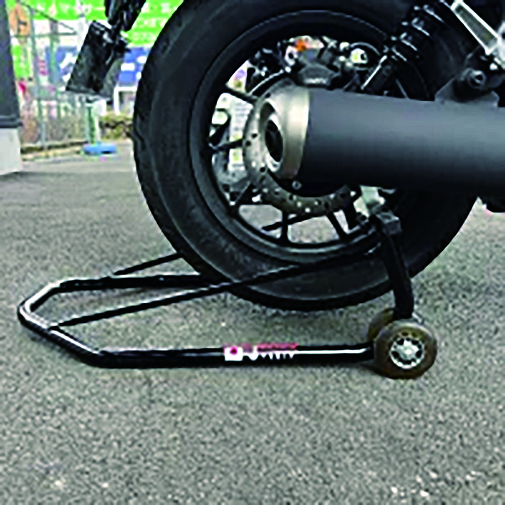 Jトリップ、バイクスタンド ショートローラースタンド