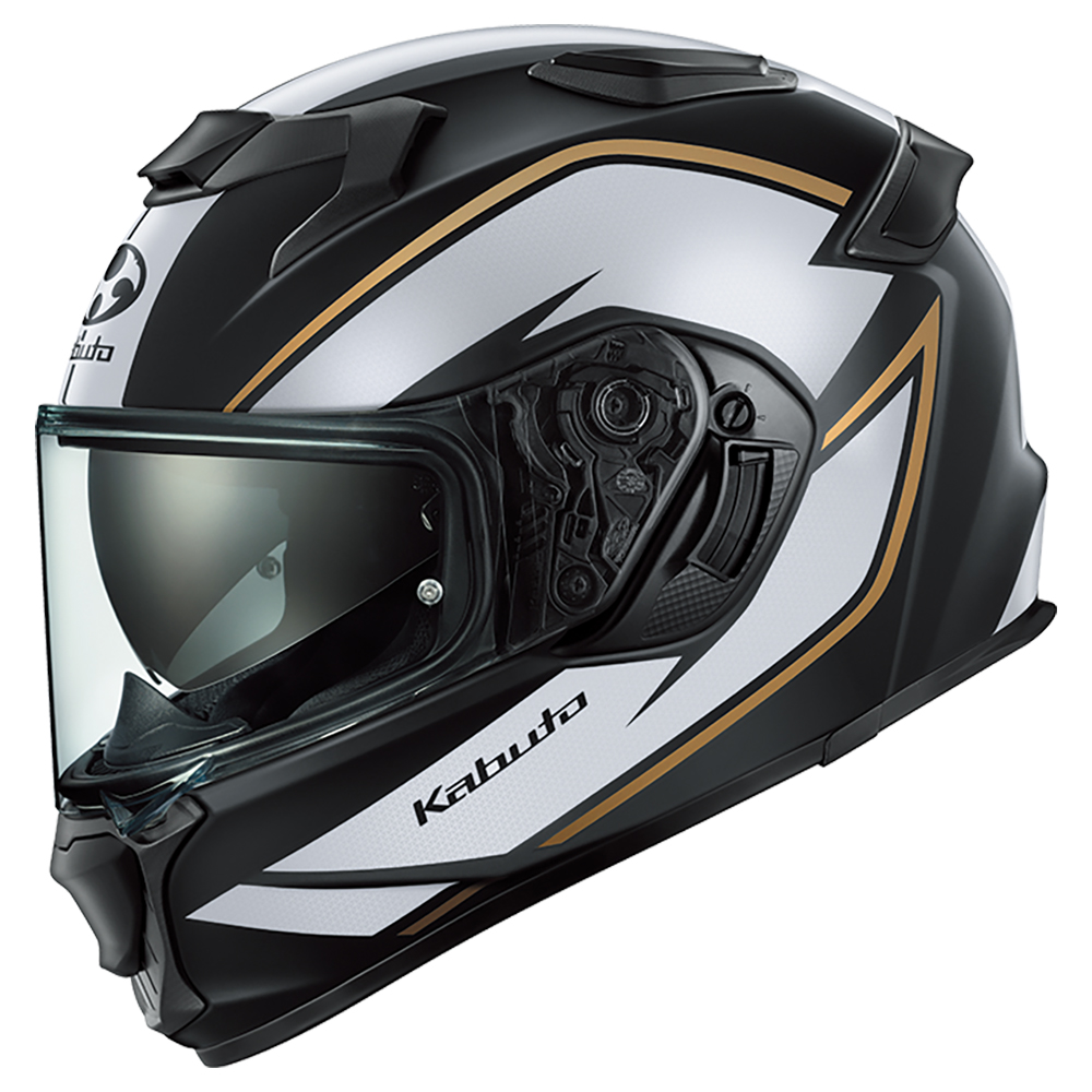 Kabuto フルフェイスヘルメット 黒/金 ヨドバシ.com - OGK KABUTO オージーケー カブト AEROBLADE5 KNIGHT