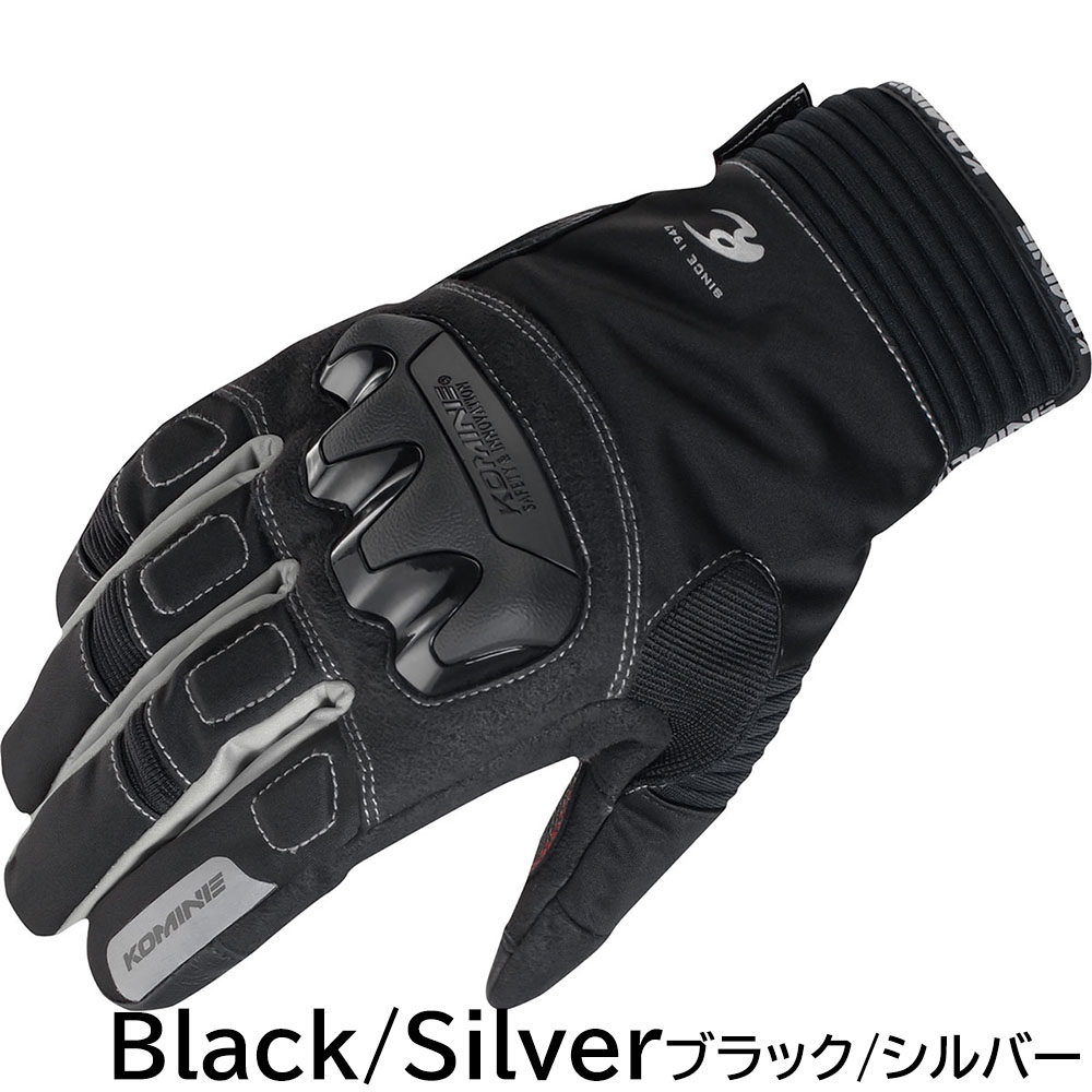 コミネ（Komine） グローブ バイク ウインター プロテクトウインター