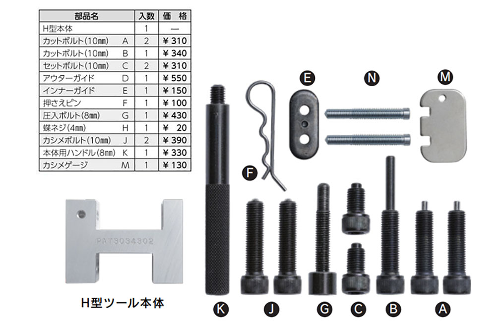 アウターガイドピン N 南海部品 ナンカイ 520-530 3WAYツール 補修用 パーツ チェーン H型 : 1000-nt0015n : 南海部品WebSHOP・Yahoo!店  - 通販 - Yahoo!ショッピング