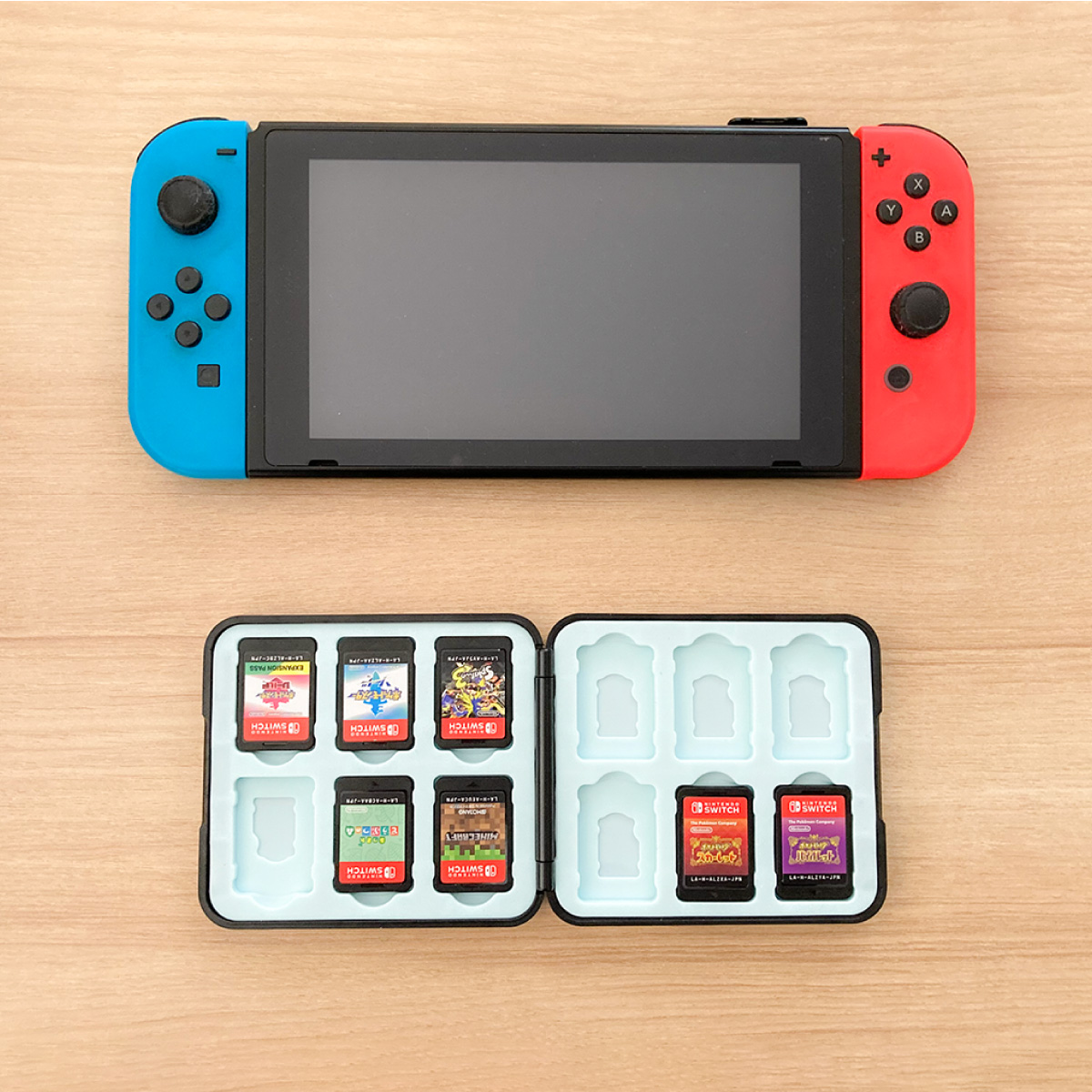 switch カードケース ソフトケース 12枚収納 任天堂スイッチ ゲーム switch カードケース ソフトケース 12枚収納 任天堂スイッチ ゲーム