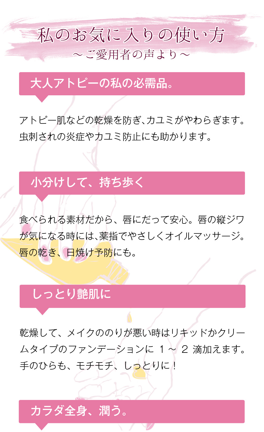お気に入りの使い方