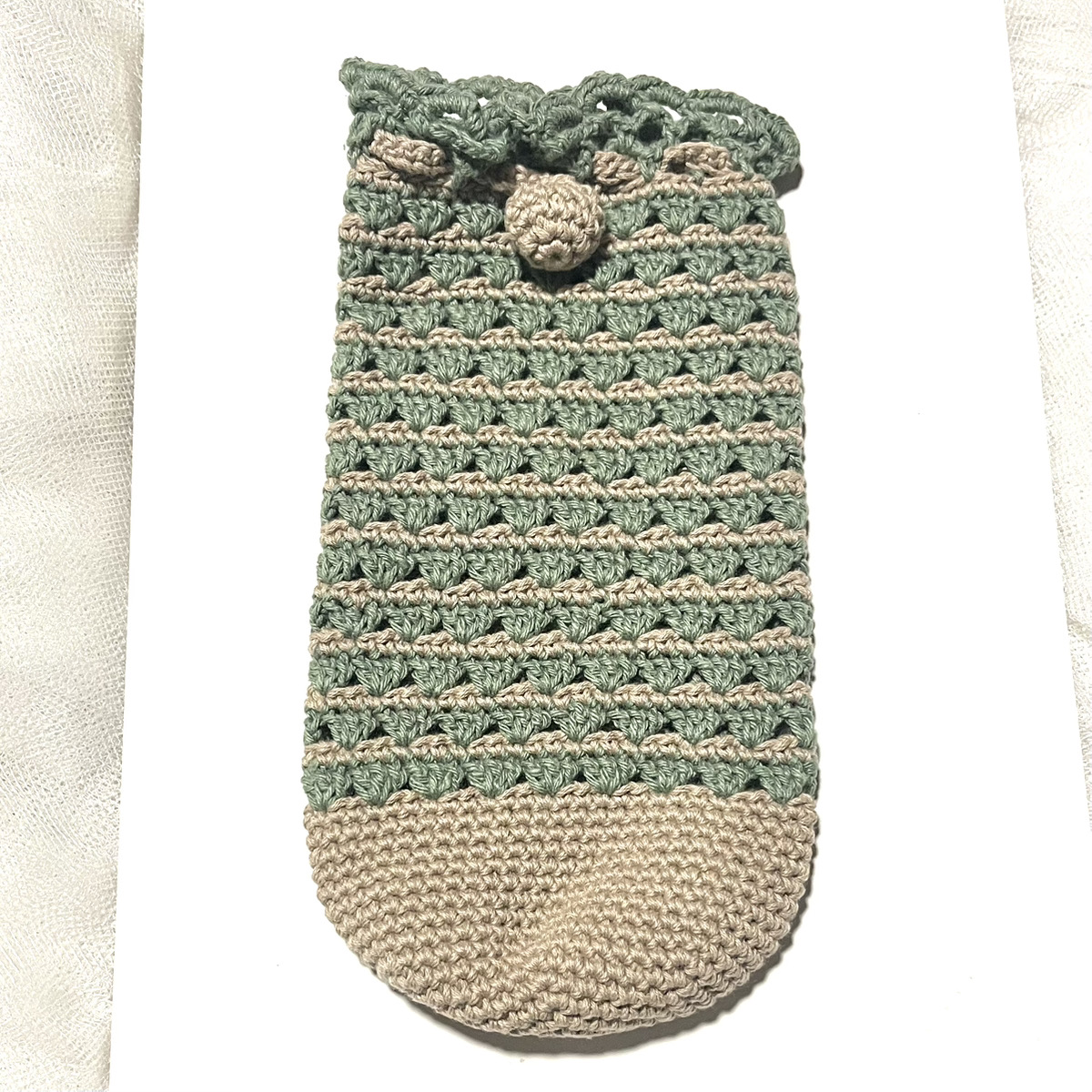 ニットのペットボトルカバー 500ml程度用 ペットボトルケース