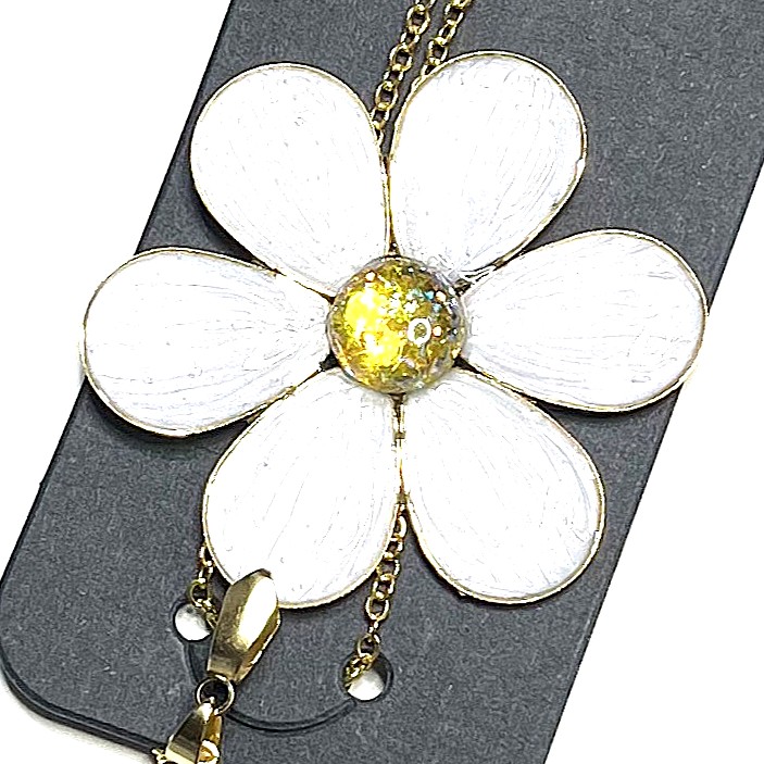 M300レジン ネックレス 冬色フラワーアレンジ 楽天市場】ネックレス