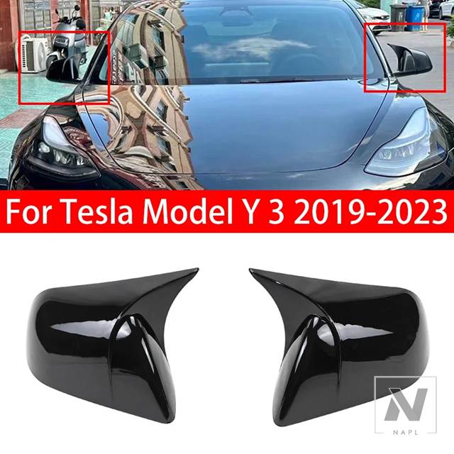 並行輸入品 テスラ モデル Y 3 2019-2023用 バックミラー サイドミラー