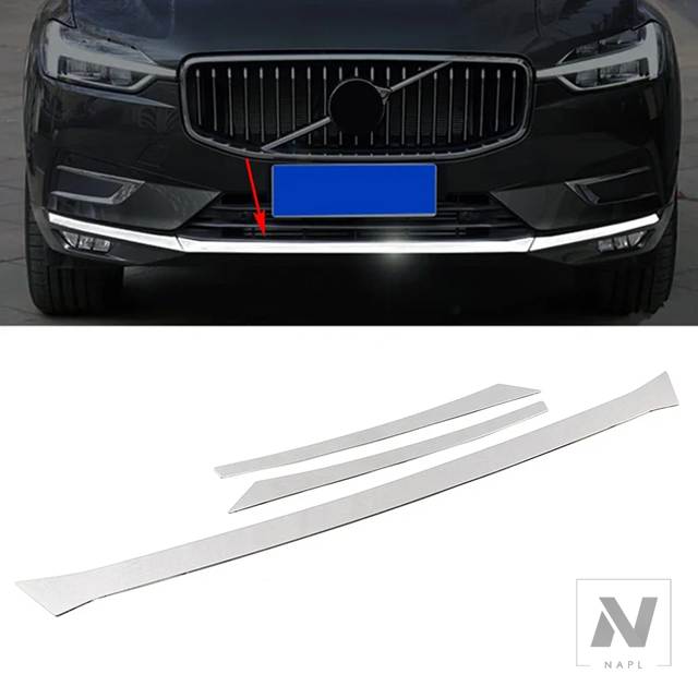 ボルボ　XC60 新品未塗装フロントバンパー 並行輸入品】ボルボ XC60 2018 2022 フロントバンパーリップアンダー