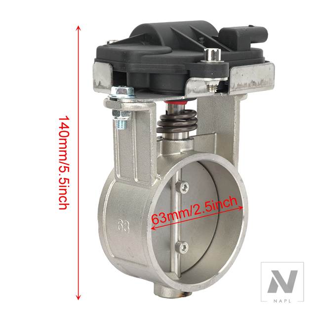 並行輸入品】電子排気制御バルブ 排気バルブ 電動カットアウトマフラー
