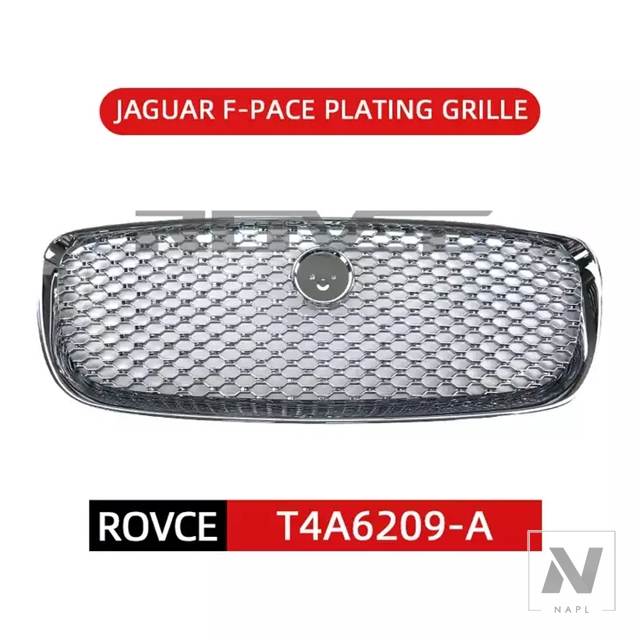 F-PACE 用フロントバンパーメッキロアグリル　上下セット 並行輸入品 ジャガー フロントバンパー グリル F-PACE 2015-2020