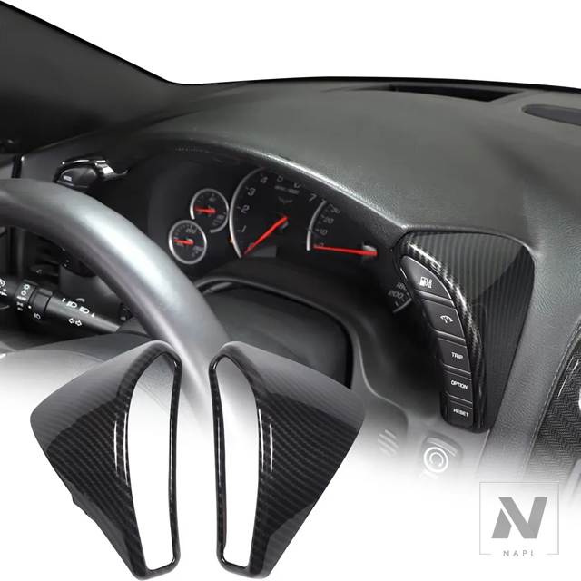 並行輸入品】ABSカーボン製 シボレー コルベット C6 2005 -2013 車用