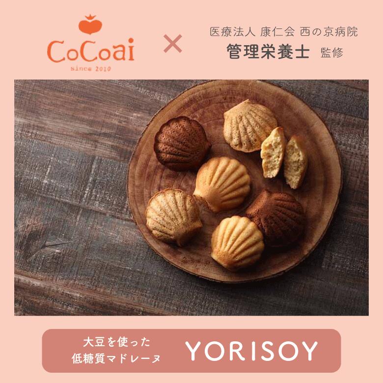 ギフト 焼き菓子 低糖質マドレーヌYORISOY やさい菓子工房ココアイ 個