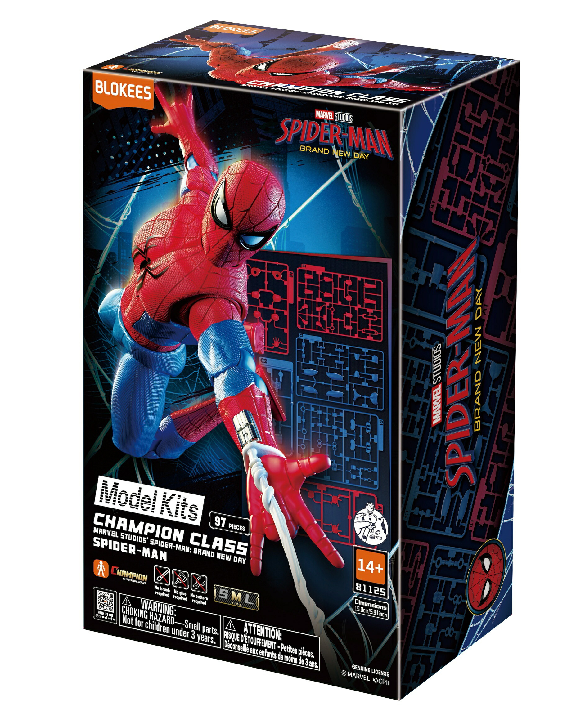 Blokees マーベル CC13 ブランド・ニュー・デイ スパイダーマン 81125