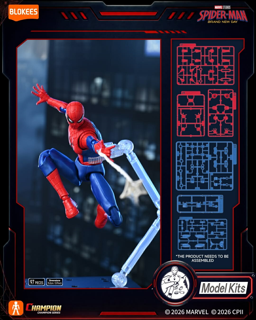 Blokees マーベル CC13 ブランド・ニュー・デイ スパイダーマン 81125