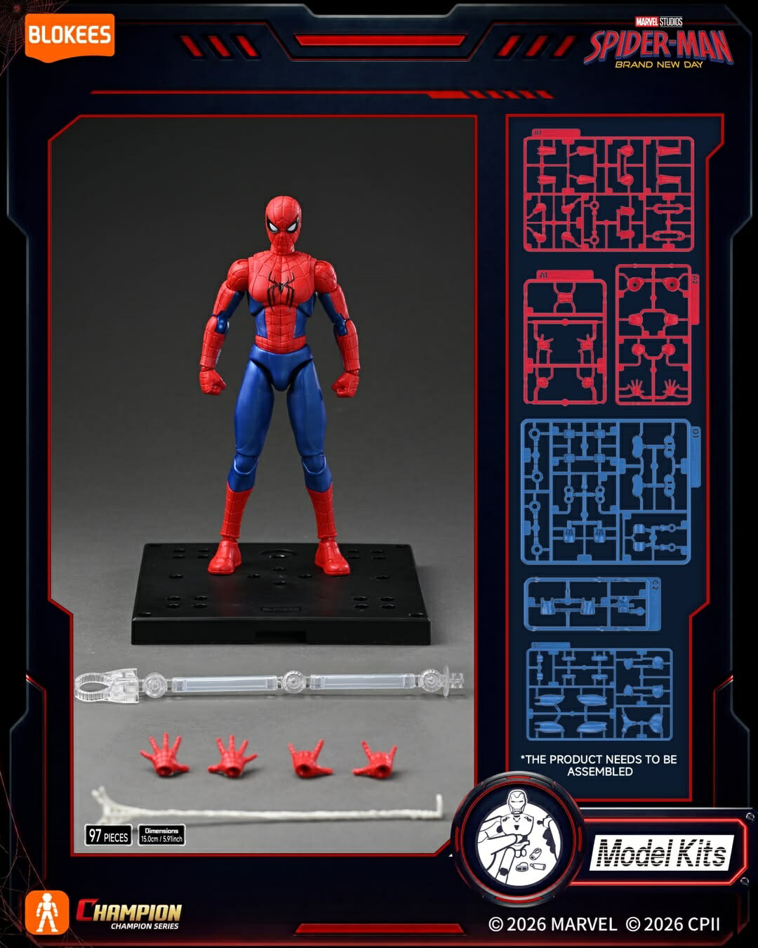 Blokees マーベル CC13 ブランド・ニュー・デイ スパイダーマン 81125