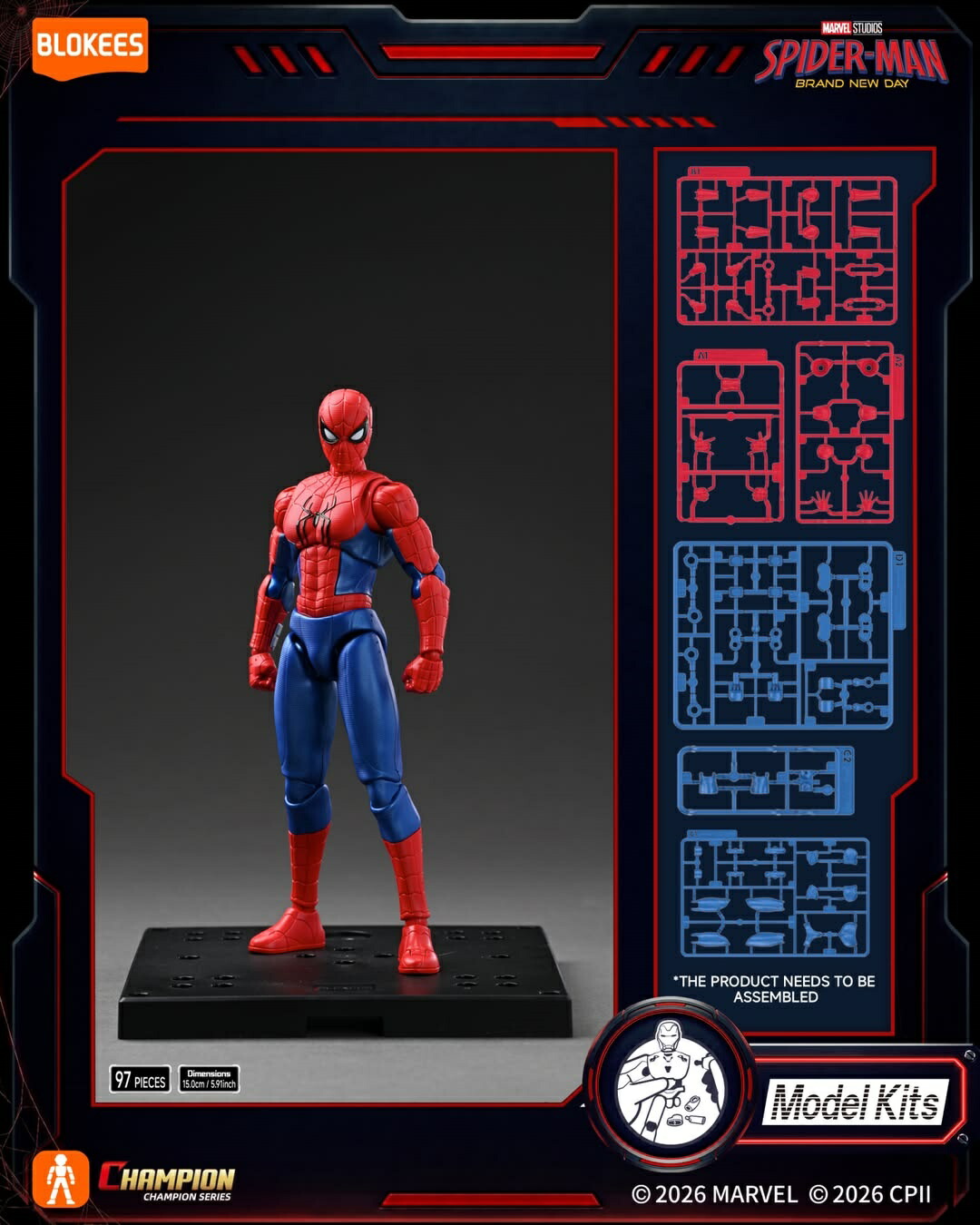 Blokees マーベル CC13 ブランド・ニュー・デイ スパイダーマン 81125