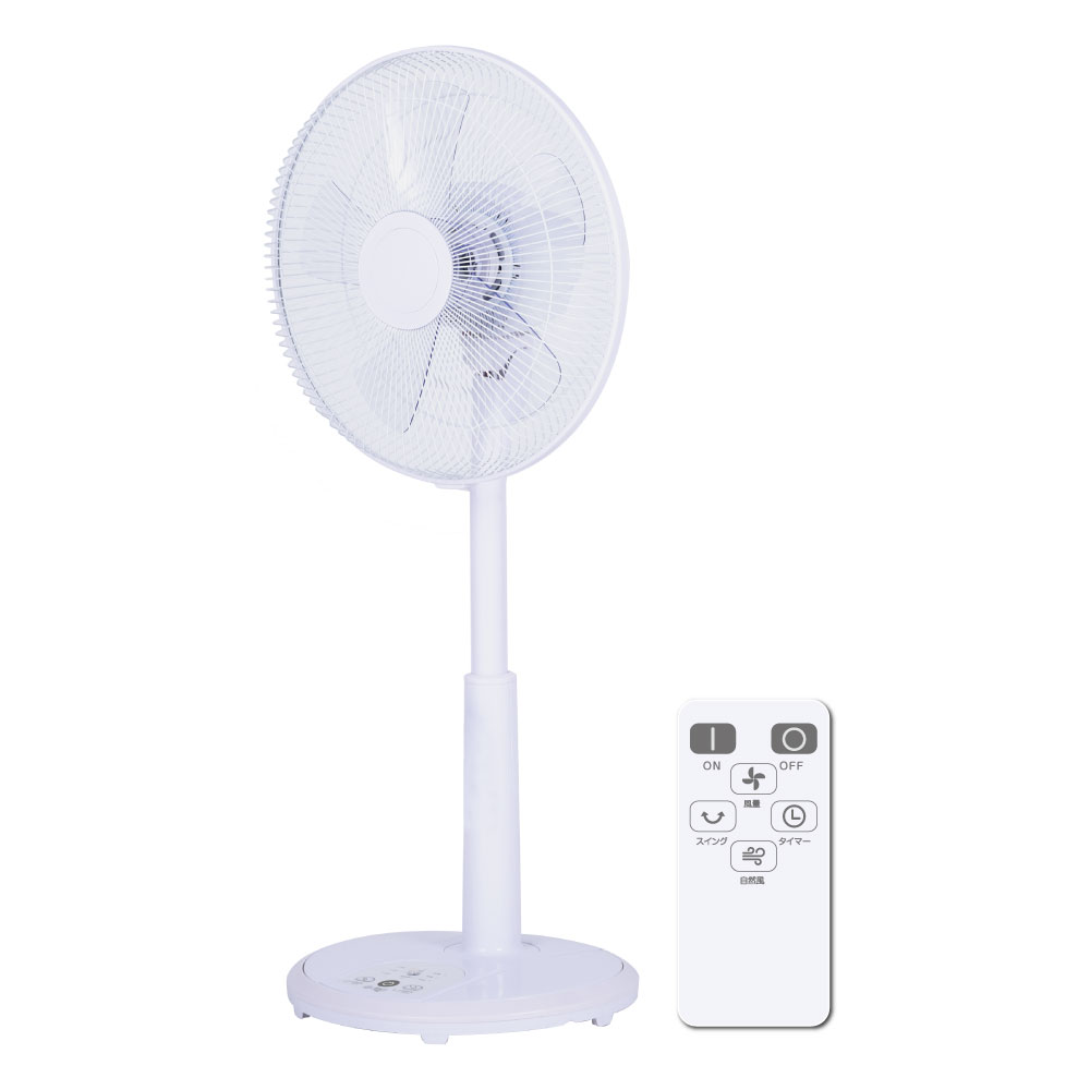 扇風機 サーキュレーター リビング扇風機 高さ調節可能 3段階風量調節 左右90°自動首振り リモコン付き 静音 タイマー xr-jd04｜naritaka-store｜02