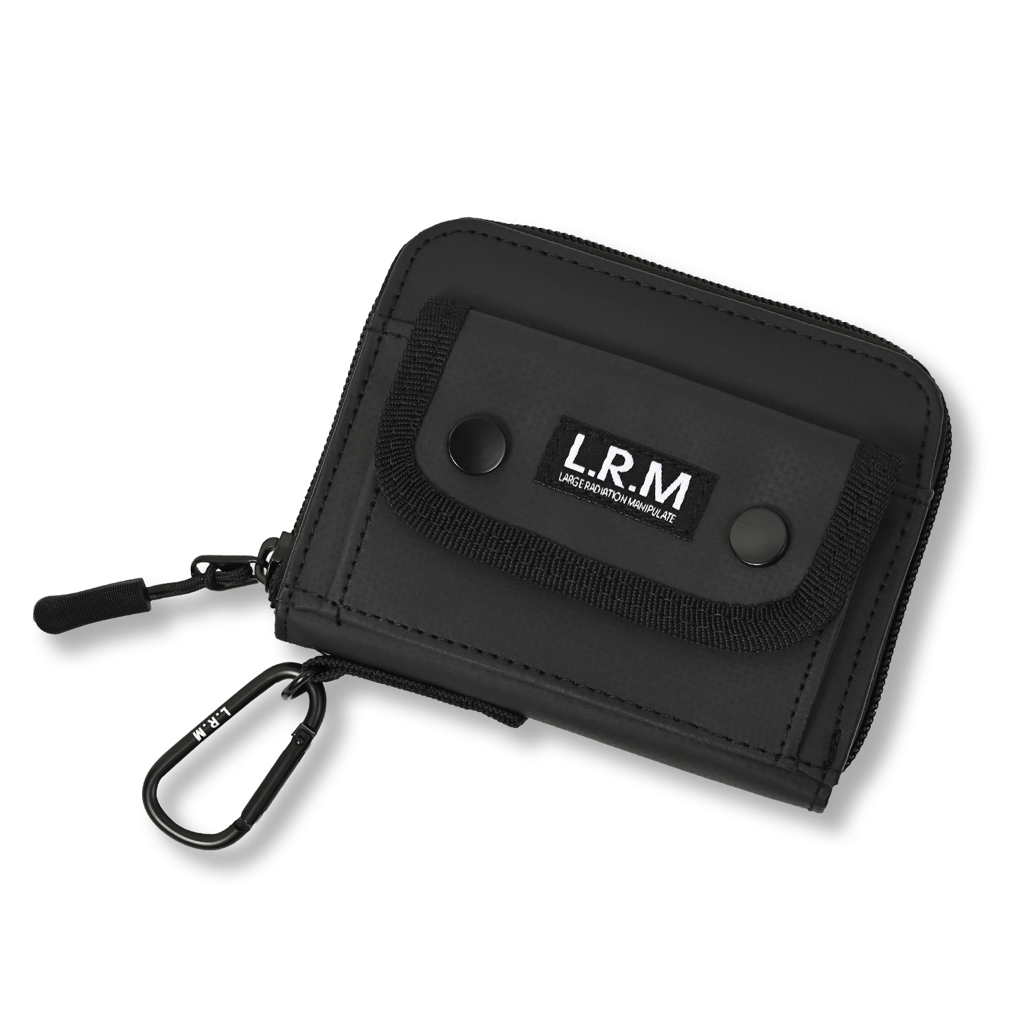 ミニ財布 メンズ 二つ折り 財布 コンパクト ラウンド ファスナー 撥水