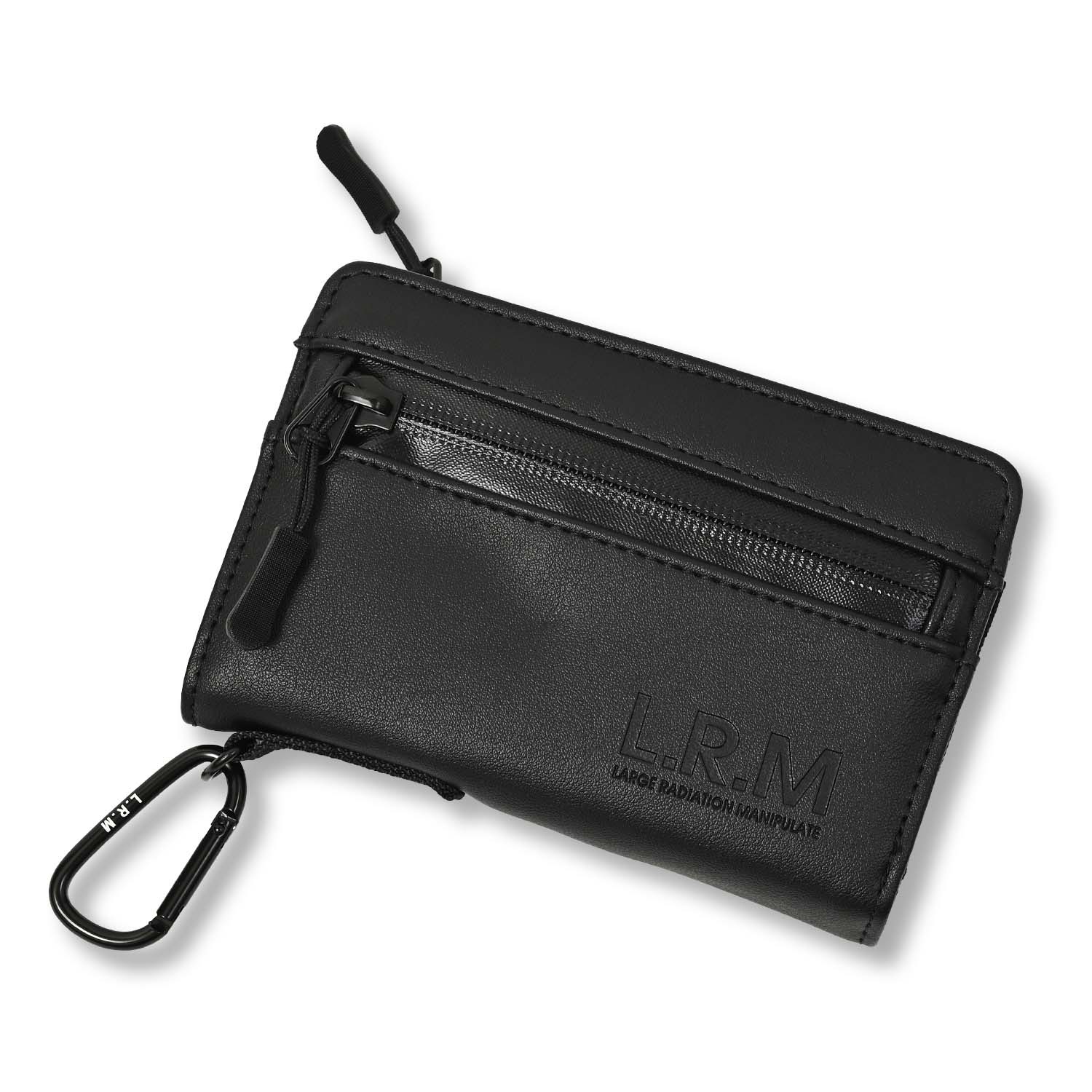 新品未使用品　折り財布【C】 RafiCaro（ラフィカロ） バイカラー ミニ財布 牛革 L字ファスナー 大