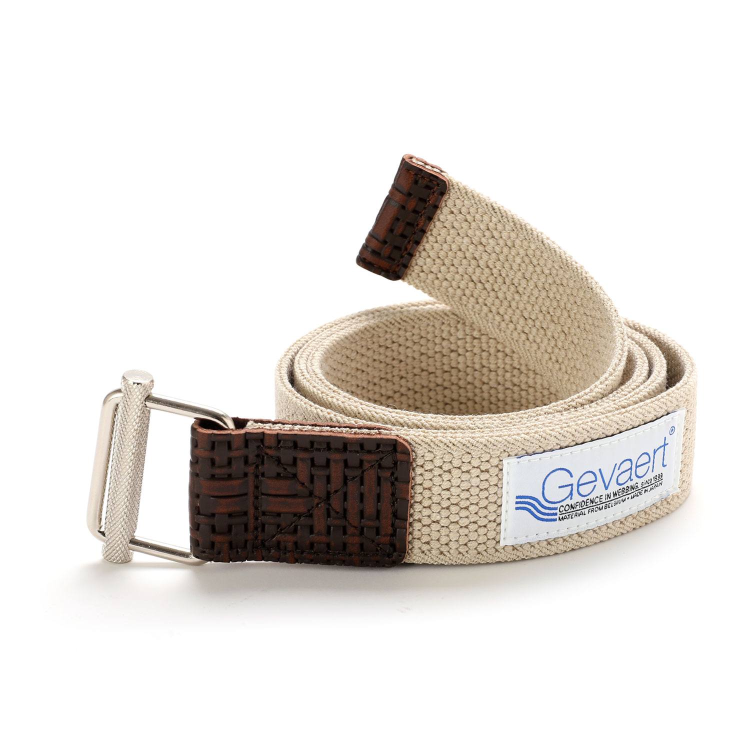 ゲバルト ベルト メンズ レディース カジュアル 日本製 ボーニッシュ