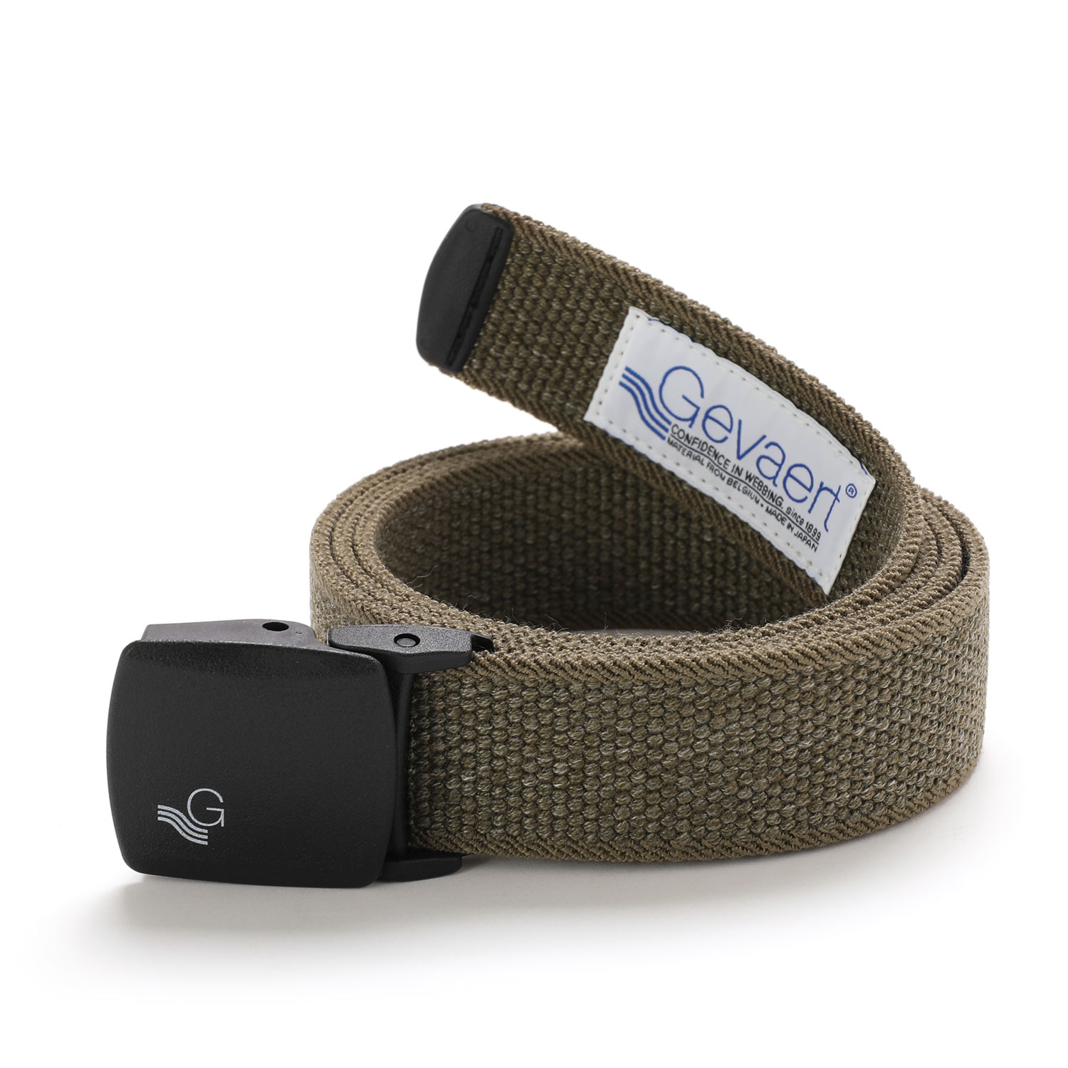 ゲバルト ベルト メンズ レディース カジュアル 日本製 サンドストーン