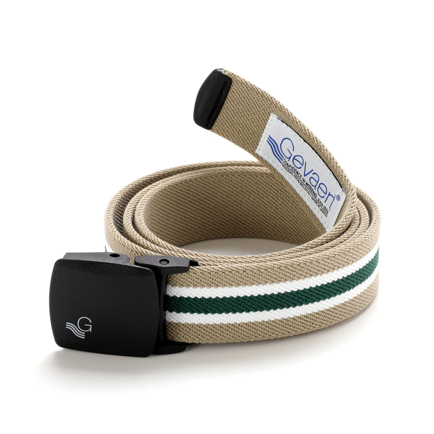 ゲバルト ベルト メンズ レディース カジュアル 日本製 センターライン