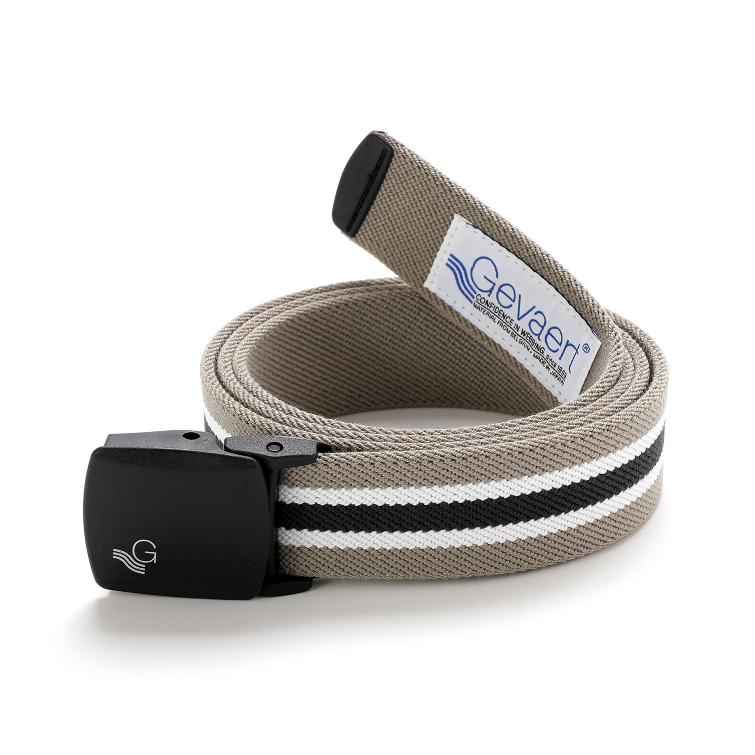 ゲバルト ベルト メンズ レディース カジュアル 日本製 センターライン