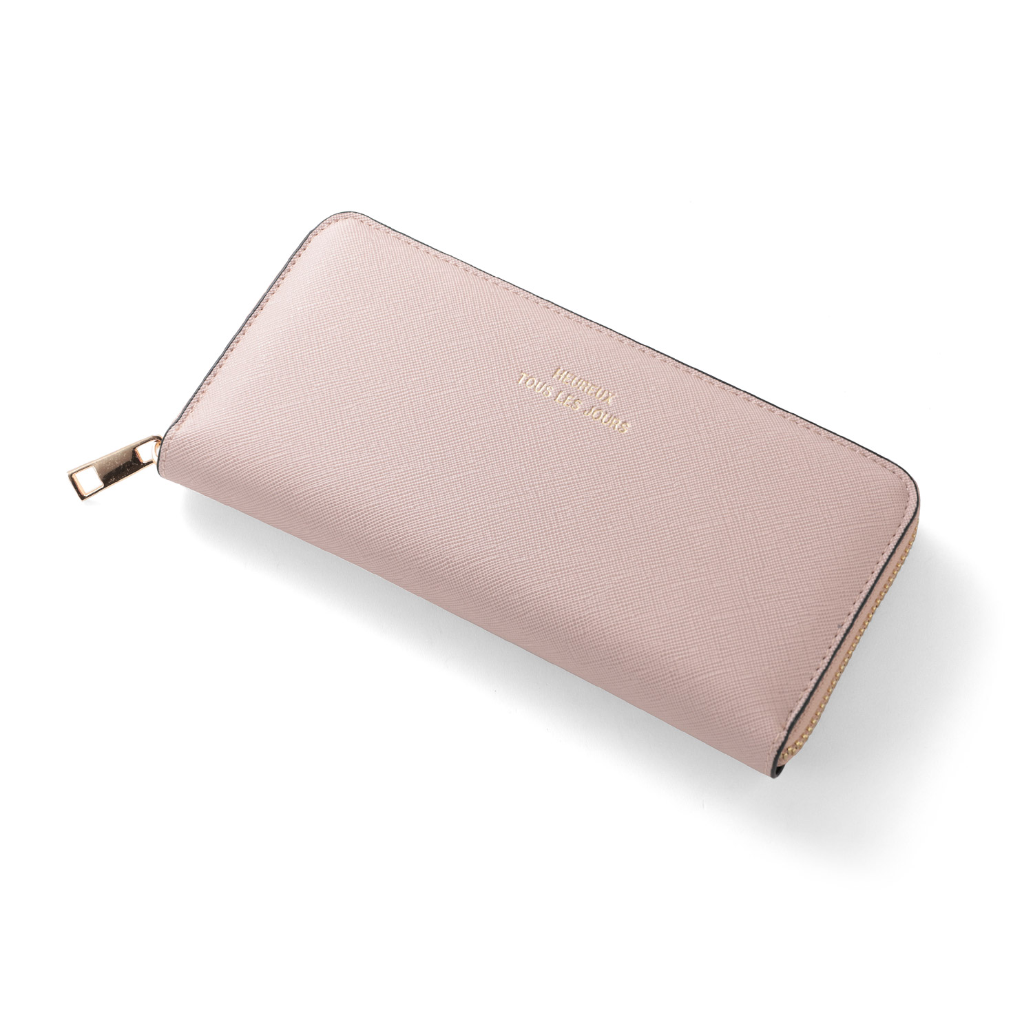 台湾 annadolly レザー 大容量 ファスナー 長財布 alzuni_8112-x002