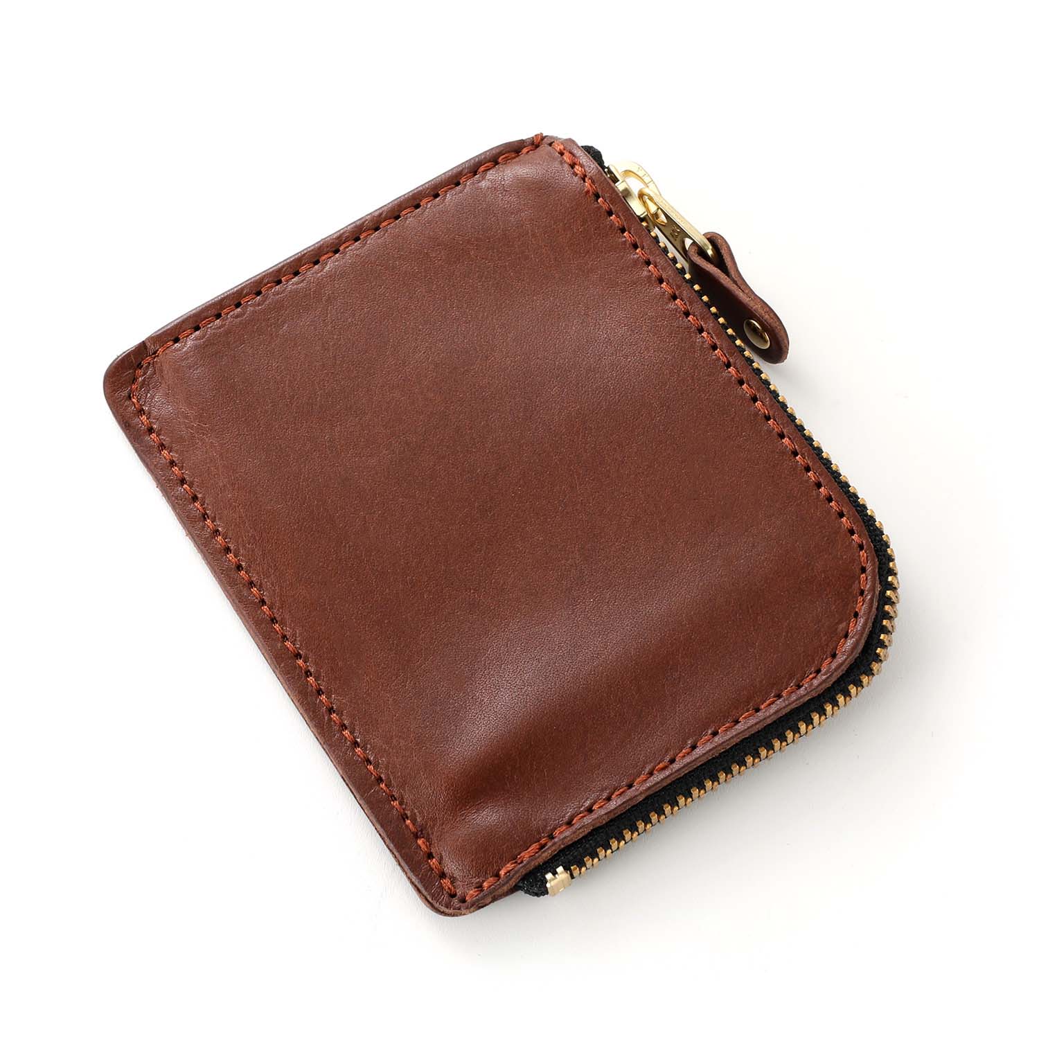 RRL ダークブラウン レザー コインケース 新品 RRL ダークブラウン レザー コインケース