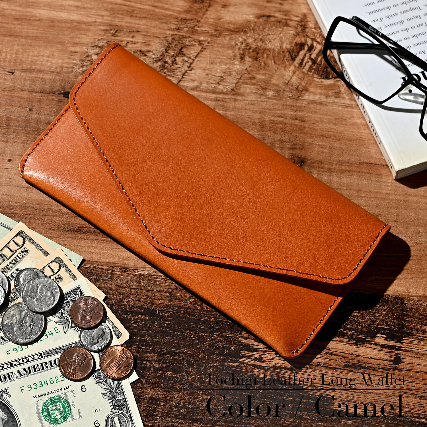 栃木レザー 長財布 財布 小銭入れなし メンズ レディース レザー 本革