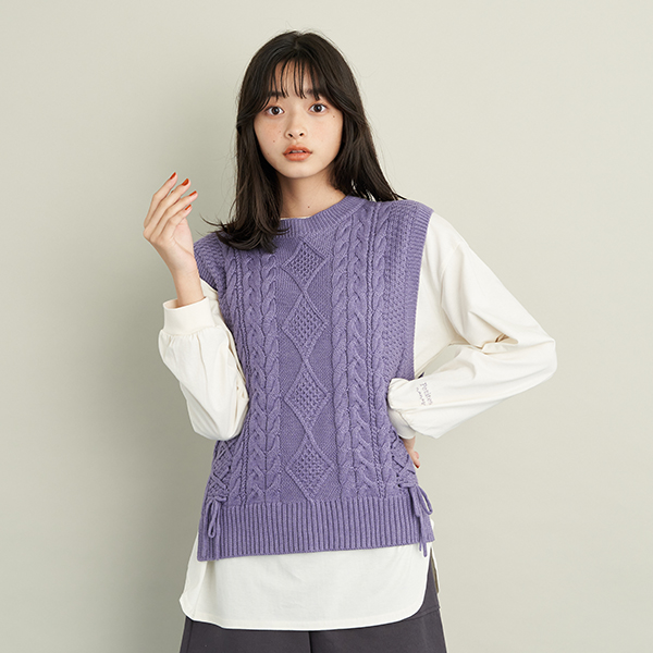 pom ponette junior ポンポネットジュニア(pom junior)ニット